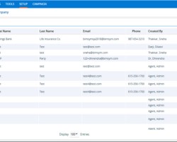 <span>23. </span> To print the list of available companies, click on the Print icon.