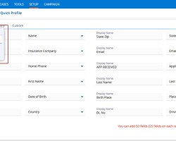 <span>3.</span> Users can search for the Company option by typing in the search area.