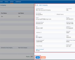 <span>7. </span> Fill in the details and click the ‘Save’ button to continue.